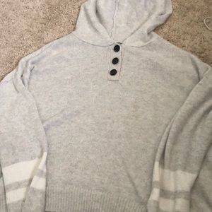 American eagle grey sweater